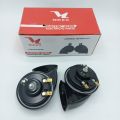 Nikko Electric Horn Pair Copper Wiring 12V -Japanese Technology-. 
