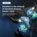 HLstar® QKZ AK6 EDX 1DD In Ear Earphones HIFI Bass Handsfree Earbuds Monitor Earphones Sport Noise Cancelling Headset ES4 ZST X ED9 ED12 ZS3. 