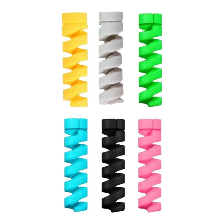120w%203%20in%201%20cable%20Spiral%20Silicone%20Cable%20Protectors%20Charging%20Cable%20Protector%20Prevent%20Cable%20Break%20-%20Image%202
