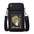 Bleach Anime Small Shoulder Bag Women Mobile Phone Bag Mini Crossbody Messenger Bag Bleach Manga Purses and Handbag Women Bags. 