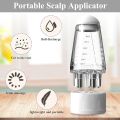 6ml Scalp Applicator comb | Hair Oil Applicator for Hair Growth | Ball Root Applicator Bottle Head Massager for Hair Care Liquid Guiding to prevent Hair Loss Salon tool. 