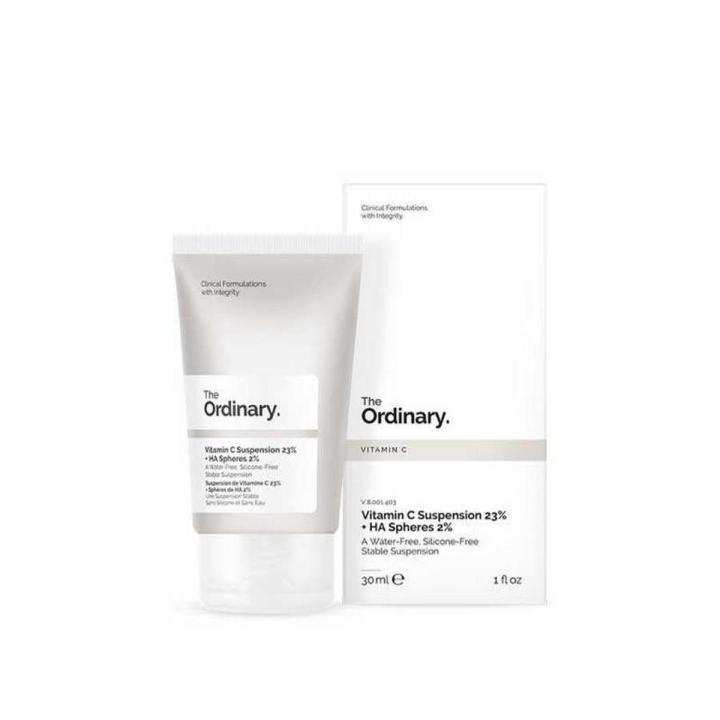 The Ordinary -  Vitamin C Suspension 23% + Hyaluronic Acid Spheres - Beauty by Daraz
