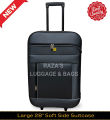 HOT 28 Inch Soft Side Suitcase Trolley Bag | Durable Travel Luggage | Front Pocket Style Trolley Bags with Lock Best For Wedding Gifts & Travel. 