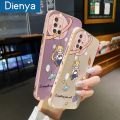 dienya For Samsung Galaxy A71 5G Case Side Soft Edge Square New Design Phone Cases Thin Plating Pattern Casing Cartoon Cute Sailor Moon Full Back Cover Camera Protection Shockproof Softcase. 
