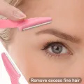 Tinkle Razors With Safety Cover For Facial Hair And Eyebrow For Ladies/Girls/Women, Touch-up Lip Razer, Sharp Mini Makeup Shaper, Twinkle Beautiful Eyebrows Trimmer, Hair Removal Makeup Accessories, Body & Face Facial Razors, Tweezers & Razors. 