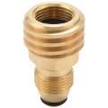 Propane Gas Adapter Converts POL LP Tank Service Valve to QCC1/Type1- Old to New. 