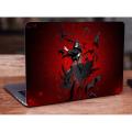 Uchiha Itachi, Naruto Shippuuden, Akatsuki  Anime Laptop Skin Vinyl Sticker Decal, 12 13 13.3 14 15 15.4 15.6 inch Laptop Skin Sticker Cover Art Decal Protector Fits All Laptops. 