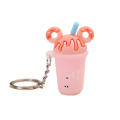 Soft and flexible Cartoon keychain Delightful Attractive packaging Compact size PVC soft rubber Vibrant colors Cute donut for. 