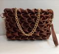 Classic Korean Ladies Handbag With Stylish Golden Chain and Long Strap Shoulder Bag/ Hand Bag For Girls and Women Tote Bag Ladies Handbag. 