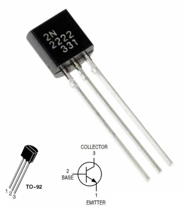10pcs 2N2222 NPN Bipolar Transistor 2N2222 NPN Bipolar Transistor