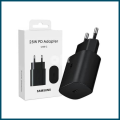 100% Original 25W Super Fast Charger PD USB-C Samsung Charger With Original Cable For All Samsung Devices. 