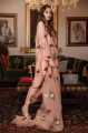 Honey Waqar, 3Pc Embroidered Kataan Silk Dress. for ladies. 
