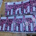 Grips sticker for Honda and cd 70 all bike sticker bike modification accessories bike decoration Stickers. 