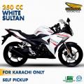 Super Power SP Sultan 250cc White (Karachi Only) 7-10 working days. 