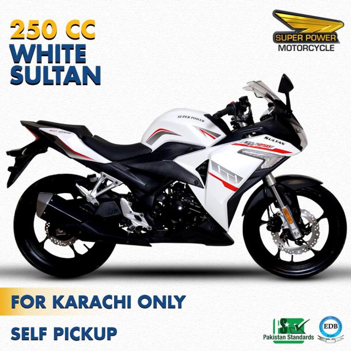 Super Power SP Sultan 250cc White (Karachi Only) 7-10 working days