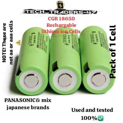 18650 CGR Rechargabale 2500maH lithium ion cells