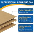 4 x 4 x 2  Inch White Hard E-Commerce Packing Boxes (White, Brown) Quick Shipper. 