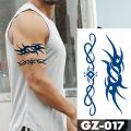 Juice Lasting Waterproof Temporary Tattoo Sticker Flower Chain Butterfly Ink Flash Tattoos Female Waist Body Art Tatoo. 