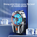 X52 Mobile Cooling Fan | Heat Sink Game Cooler System | Phone Radiator Silent Phone Cooling Fan For Gaming Case | Adjustable Portable Turbo Hurricane Phone Gamepad Holder | For Gaming PUBG, Free Fire. 