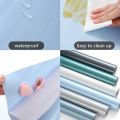 Refrigerator full stickers waterproof oil-proof decorative stickers freezer air conditioner  fridge refurbishment color change pvc film  (WHITE). 