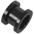 Stainless Steel Ear Tunnels Plugs Ear Stretchers Expanders 1.6-10mm Set of 32Pcs Black. 