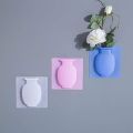 1Pcs Multifunctional Magic Silicone Sticky Flower wall hanging Vase - Multi. 