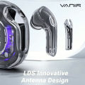 VANIR Wireless Bluetooth Earbuds, Dual Dynamic Drivers for Stunning Sound Quality, Bluetooth 5.0, IPX4 Waterproof, Low Latency for Gaming, Comfortable Fit & Noise Reduction for Clear Calls. 