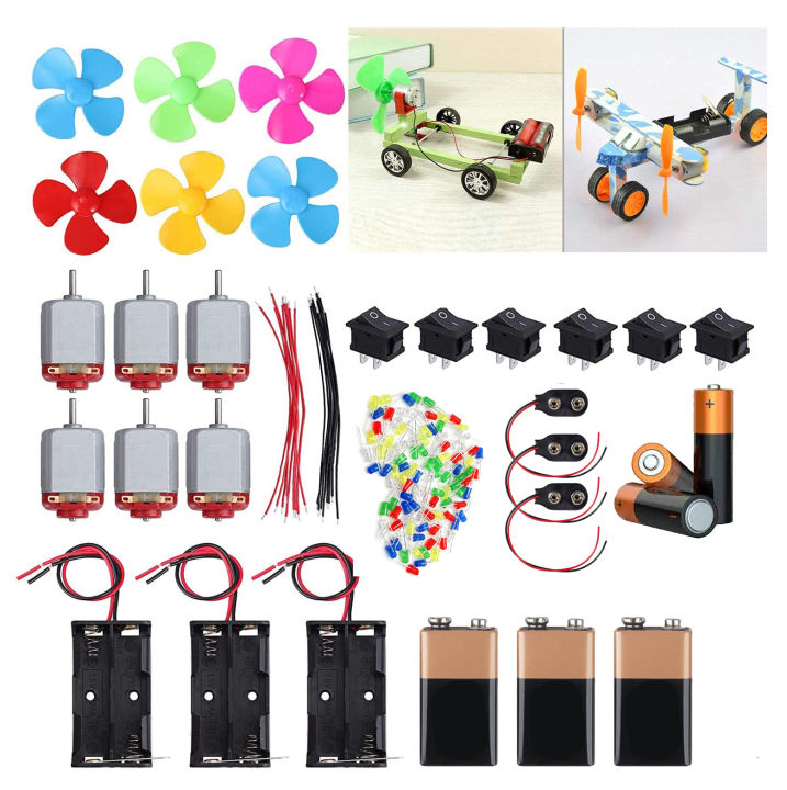 DC%20Motor%20Fan%20Kit%20Electronic%20Science%20Project%20DIYs%20Kit%20for%20Kids%20(4v%20DC%20motor,batteries,LEDs,wires,&propellers%20etc)%20-%20Image%203