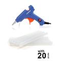 Small Glue-Gun with 10 Glue Sticks Bundle - Blue Colour Glue-Gun. 