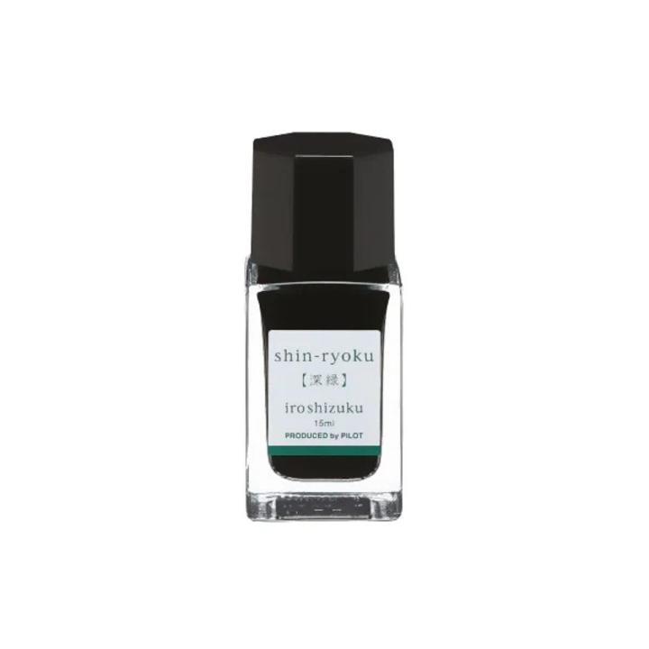 Pilot Ink-15 Iroshizuku Shin-ryoku (Forest Green)