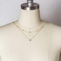 Rhinestone Inlaid Long Drop Bridal Back Necklace Lady Body Chain Wedding Jewelry Rhinestone Inlaid Long Drop Body Chain All matc. 