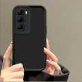 Infinix Hot 50 / Hot 50 Pro / Hot 50 Pro Plus Back Cover Soft Matt Solid Color Liquid Silicon Anti Shock Design Camera Protection Phone Case. 