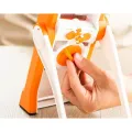 3 in 1 Vegetable Cutter Machine,Multifunctional Kitchen Gadgets Cutting Machine,Kitchen Food chopper Machine onion chopper Hand Pull Speedy Chopper Turbo Cutter Nicer Dicer Plus Garlic Press Multifunctional High Quality ABS Vegetable & Fruit Slicer - Prec. 