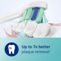 Philips Sonicare ProtectiveClean 4300, Sonic Electric Toothbrush with Two Intensity Levels, Pressure Sensor and Timer, Light Blue, HX6803/04. 