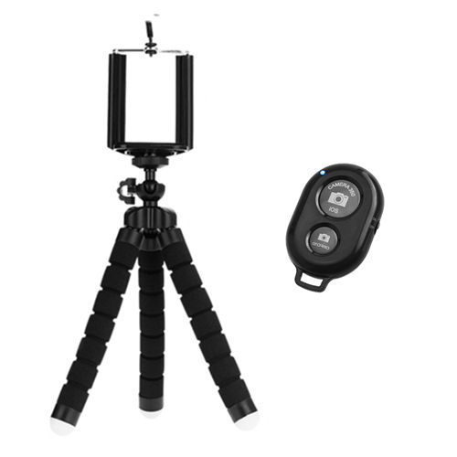 Tripod For Phone Tripod Monopod Selfie Remote Stick For Smartphone Iphone Tripode For Mobile Phone Holder Bluetooth-compatible