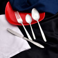 Kitchen accessories | Dinner set | Spoon set | 54-Piece Stainless Steel Cutlery Set for with Dotted Handles, Ergonomic Cutlery for 12 persons, Dishwasher Safe – Durable Flatware for Everyday Use | Available at Baitultijarat. 