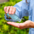 Spray Bottle Transparent Hand Sanitizer Bottle Empty Bottle Portable Hook Key Ring Sub-bottle New Disinfection. 