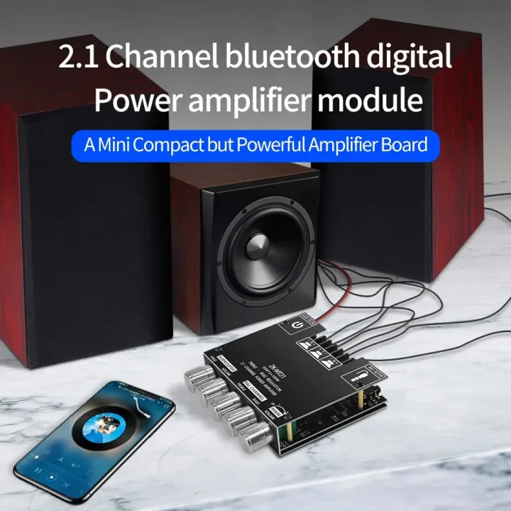 ZK-MT21 Bluetooth 5.0 2.1 Channel Amplifier - Image 6