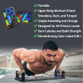 Pushup board 9 in 1 Multi purpose Home exercise bar. 