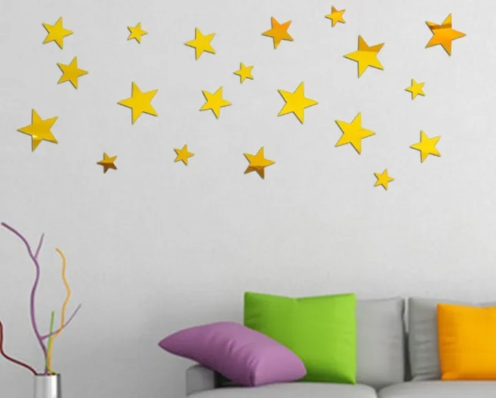 Self-Adhesive%20Wall%20Art,%20Acrylic%20Stars,%20Home%20Decoration%20Items,%20Wall%20Decoration%20Items,%20Small%20Decoration%20Pieces.%20Gold%20Acrylic%20Stars%20Home%20wall%20decor%20wall%20art%20shining%20stars%20golden%20-%20Image%203
