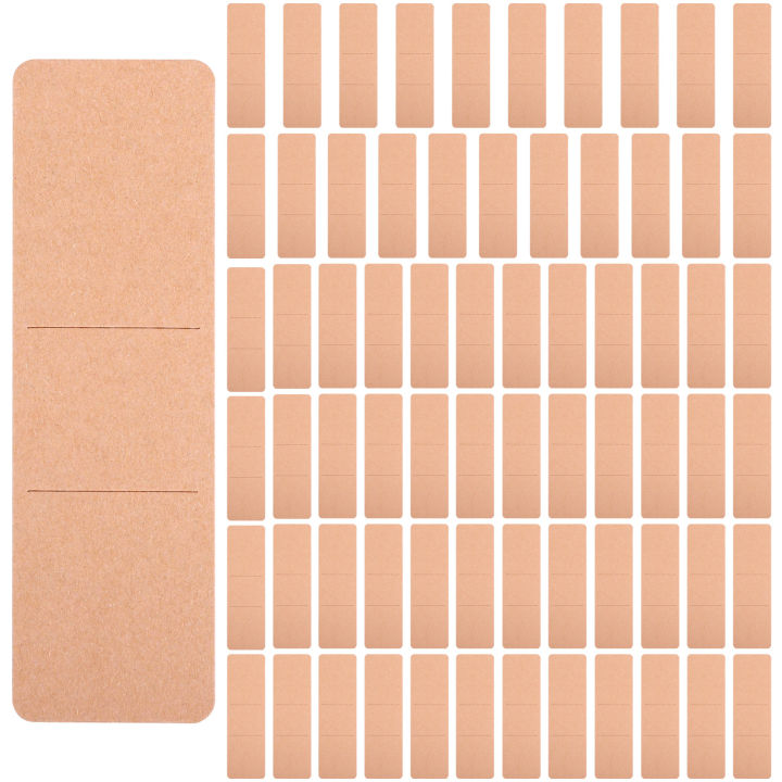 50Pcs Bookmark Sleeves Kraft Bookmark Holder For Business Packaging - View #9