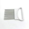 Multi-purpose Onion Cutter Stainless Steel Plastic Vegetable Slicer Cutter Metal Meat Needle Kitchen Accessories Kitchen Gadgets-. 