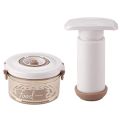Vacuum Containers for Food Storage with Manual Pump, Portable Pantry Universal Vacuum Sealer Durable Easy Install. 