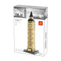 Big Ben Elizabeth Tower Construction Building Blocks For Boys & Girls Wange 5216 Architecture Bricks Creative Gift Toys Set London Clock Tower Wonders Of World Landmark Series Of Superstructure Model Toy For Kids. 
