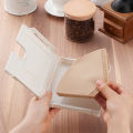 Coffee Filter Container Convenient Magnetic Coffee Filter Case Dustproof Storage Box for Hand-brewed Coffee Papers Ideal for Kitchen Cafe Bar Coffee Accessories Coffee Filter Storage Box. 