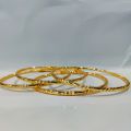 4-Piece Gold Kara Set-Top Picks in Gold-Plated Karas and Bangles for Women and Girls-Gold Karas for Women: Classic and Contemporary Designs-Discover the Beauty of Gold-Plated Kara Sets for Women and Girls-China Gold-Plated Bangles and Karas. 