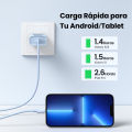 【Blue 20W】UGREEN 20W PD Blue Charger For Samsung Galaxy S25 S24 Ultra iPhone 16 15 Max Pro OPPO Reno 12 11 Xiaomi 15 14 Pro Redmi K70 60 Pro Huawei Mate 70 Pura 70 nova 13 P40 30. 