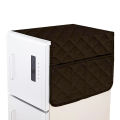Fridge Cover 100% Dustproof Refrigerator-Waterproof Cover With 6 Pocket. 