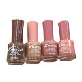Xuancai Nude Pack Of 4 Nail Polish Set Multicolors. 