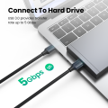 UGREEN USB 3.0 A to A Cable Type A Male to Male Cable Cord for Data Transfer Hard Drive Enclosures, Printers, Cameras. 